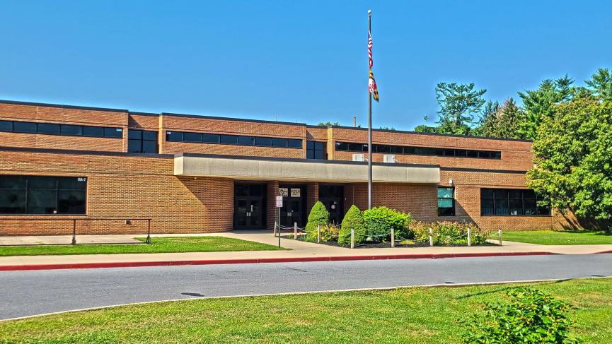 a photo of the exterior of Northern Middle school