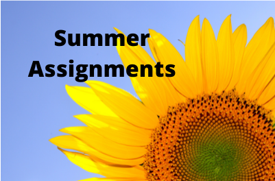 Summer Assignments