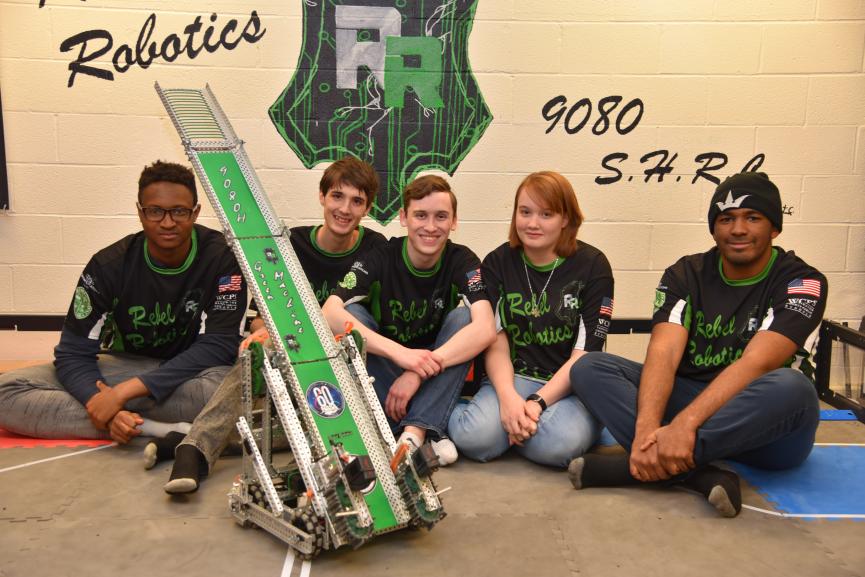 South High robotics team