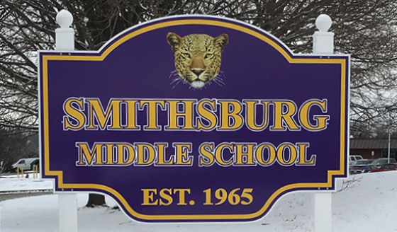 Smithsburg Middle School Sign