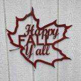 Image: Sign: Happy Fall Y'All